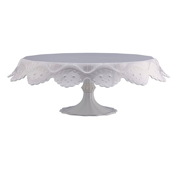 White Pedestal Cake Stand