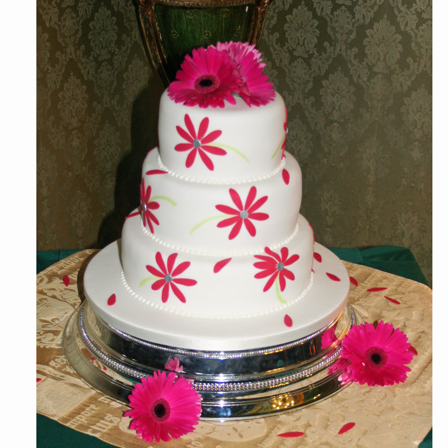 Jessica Three Tier Wedding Cake