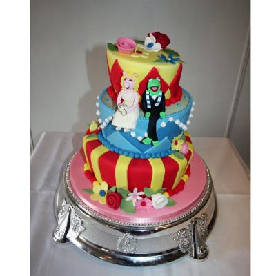 Topsy Turvey Wedding Cake
