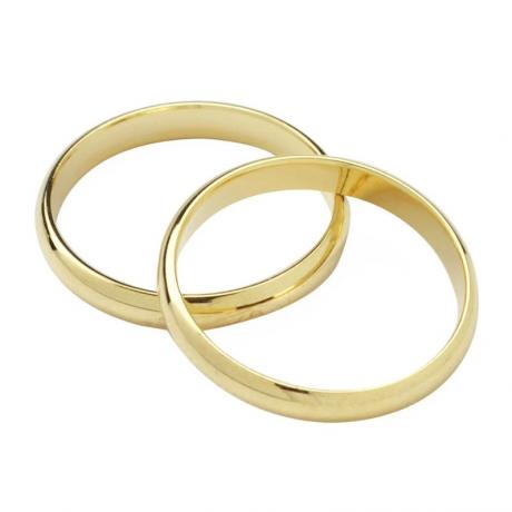 Gold Coloured Wedding Ring