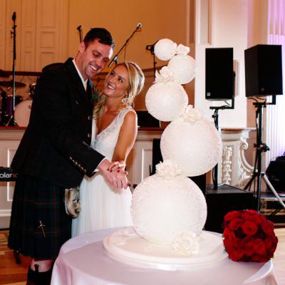 Graviry Defying Wedding Spheres