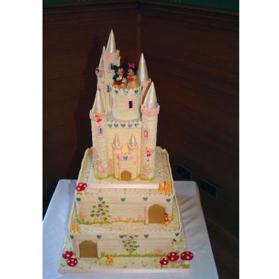 Fairytale Castle Wedding Cake
