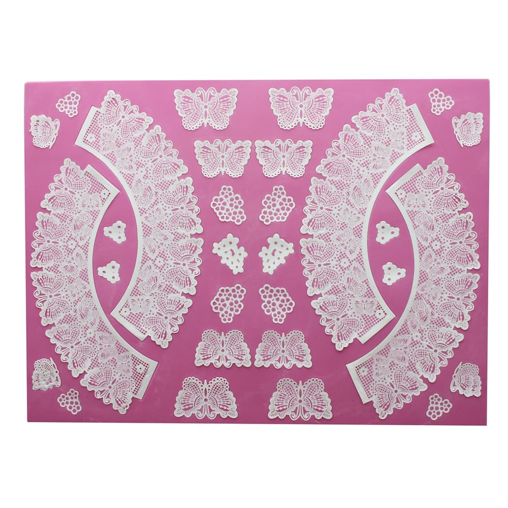 Cake Lace Butterflies