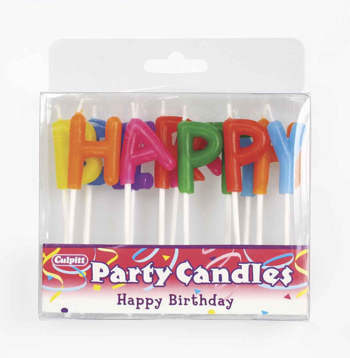 Happy Birthday Candles