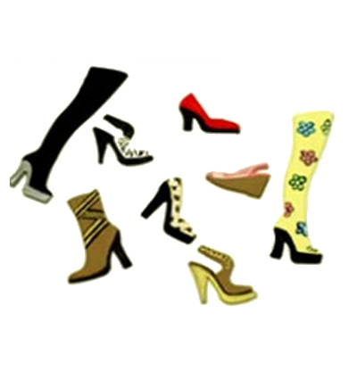 Sugar Boot and Shoes Cake Decorations