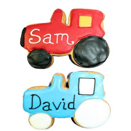 Tractor Cookies