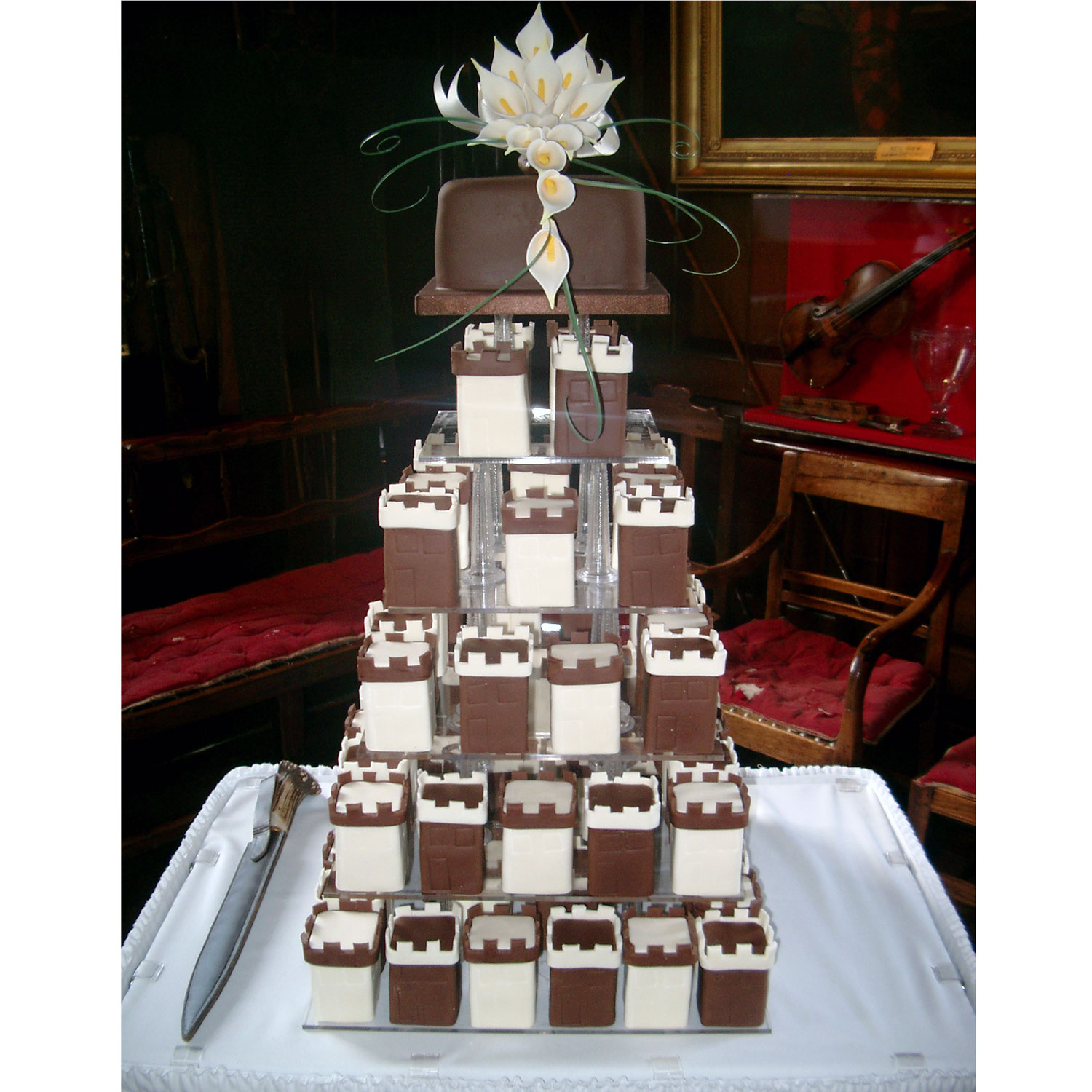 Individual Chocolate covered Castle Keeps