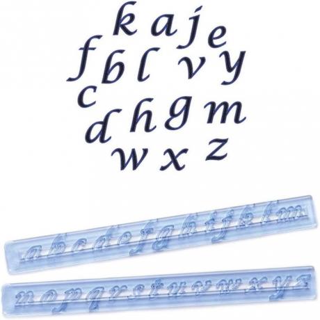 Script Lower Case Letter Set