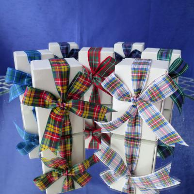 Tartan Scottish Wedding Favours