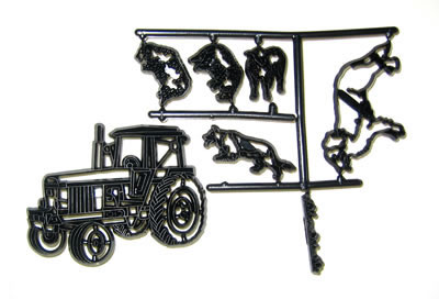 Tractor, Sheep and Dog Cutters