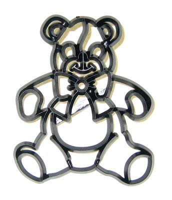 Patchwork Teddy Bear Cutter