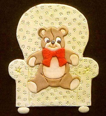 Patchwork Teddy Bear Design