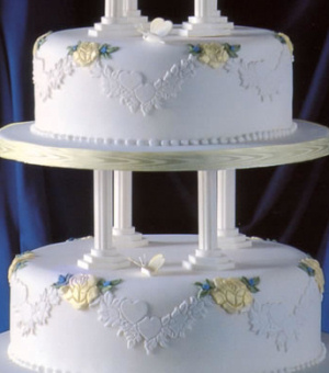 Heart Garland Cake