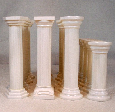 Wedding Cake Pillars