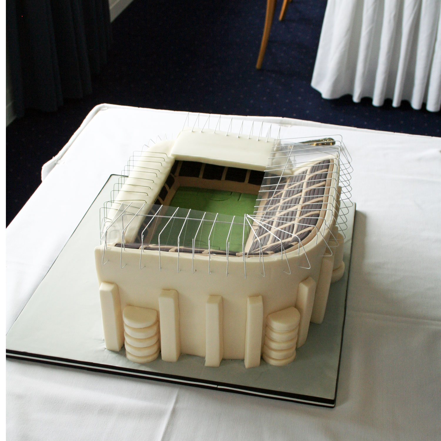 St James' Stadium Wedding Cake