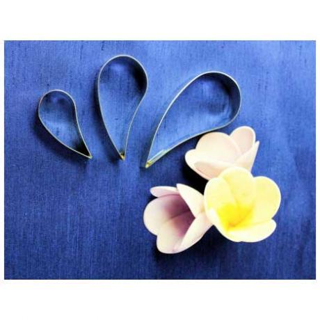Teardrop Frangipani Cutters