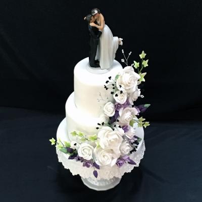 True Romance Wedding Cake Topper