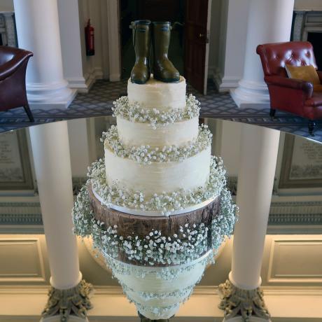 Wellies Wedding Cake