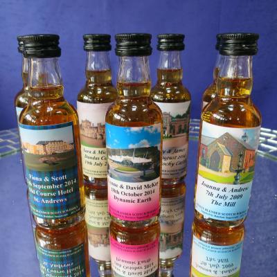Personalised Whisky Miniatures